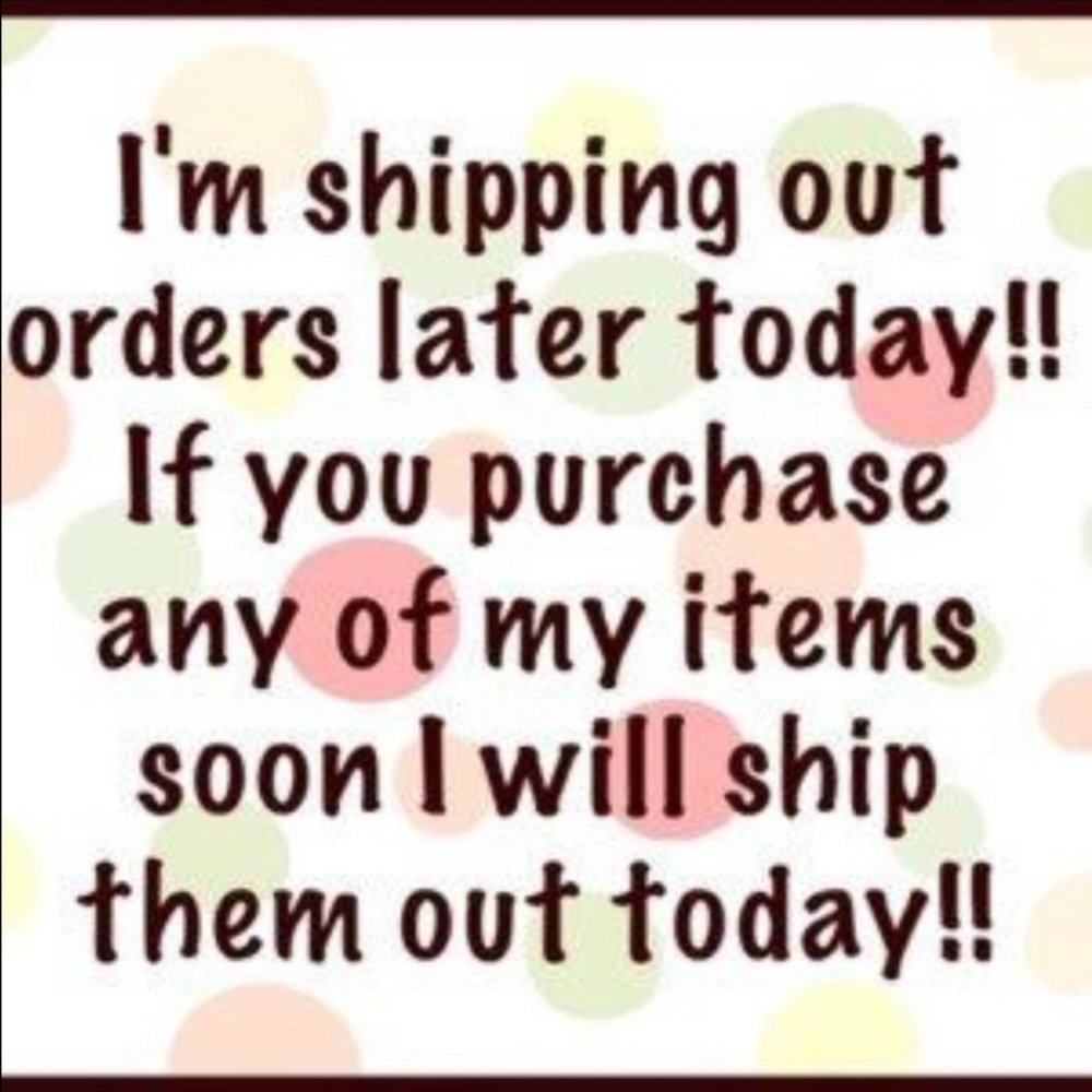 Shipping today! Don't miss out!
