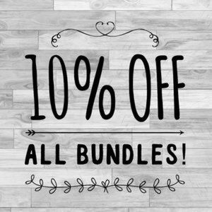 10% off 2 or more Bundles .