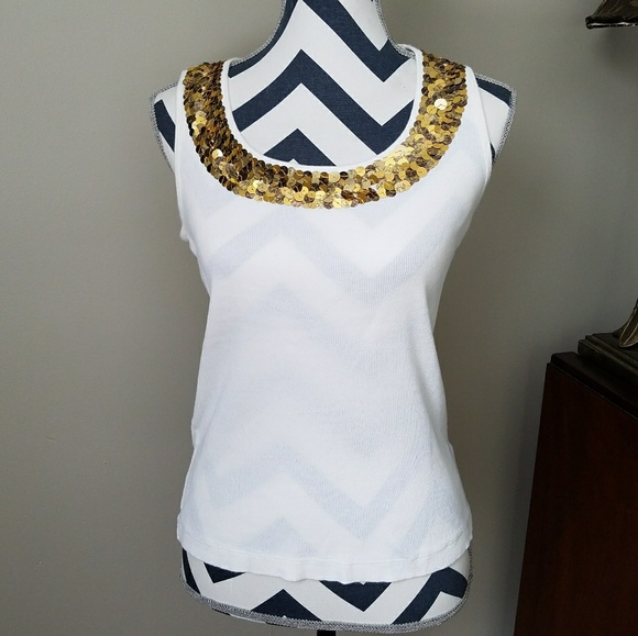 Michael Kors Tops - Michael Kors Sequin Tank Top