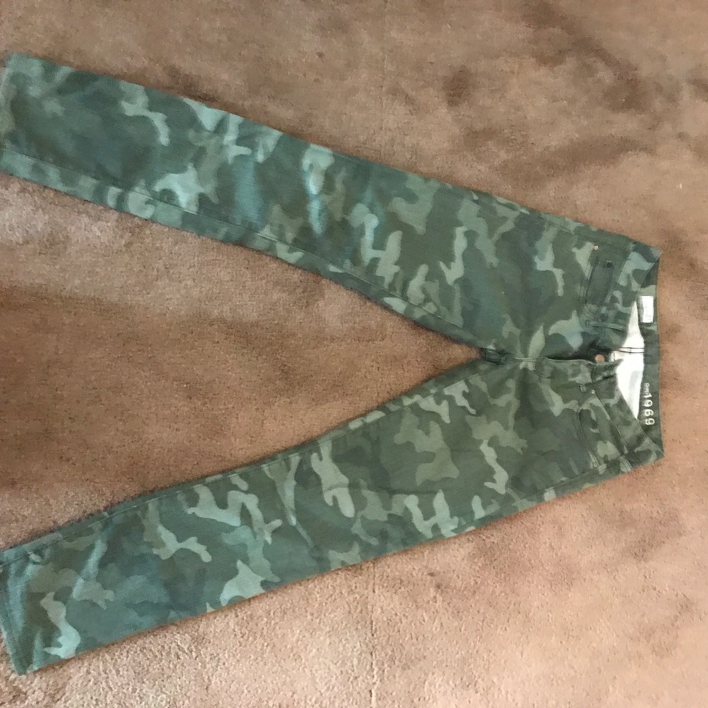 Camo jeans