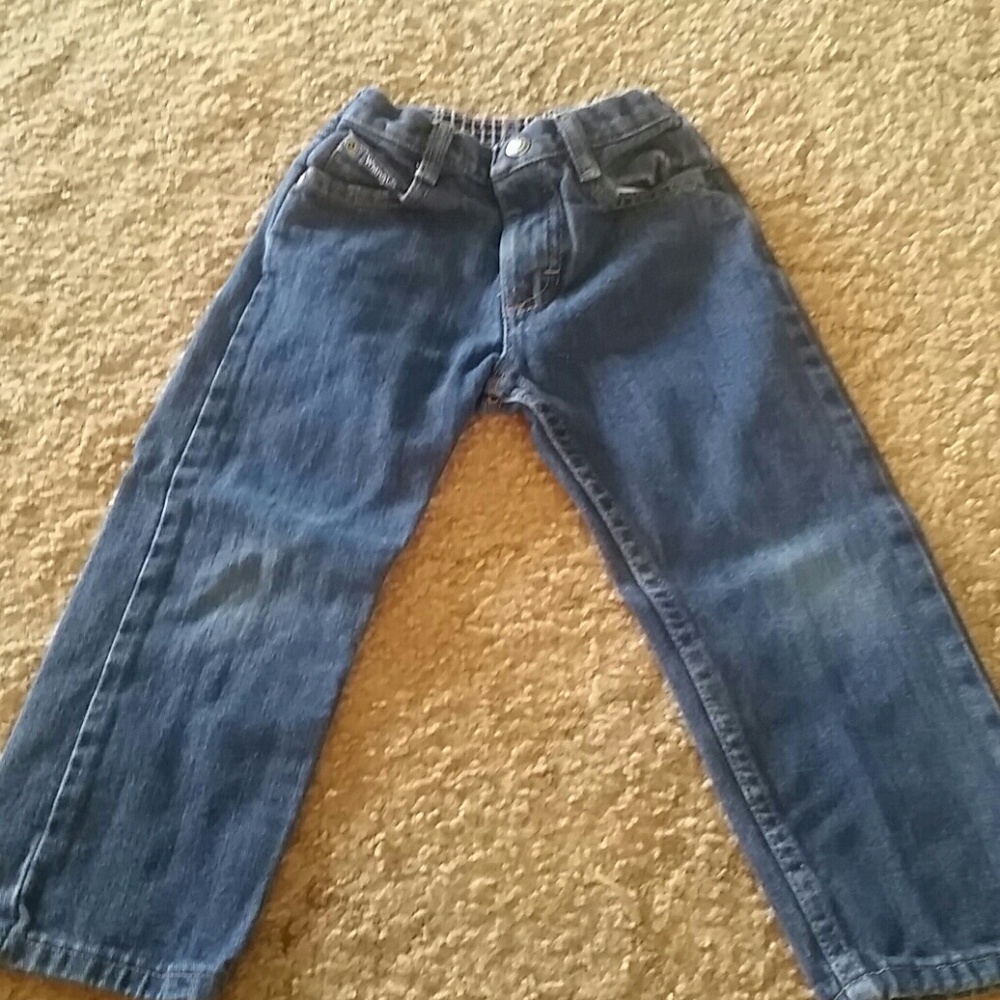 Boys Wrangler Blue Jeans