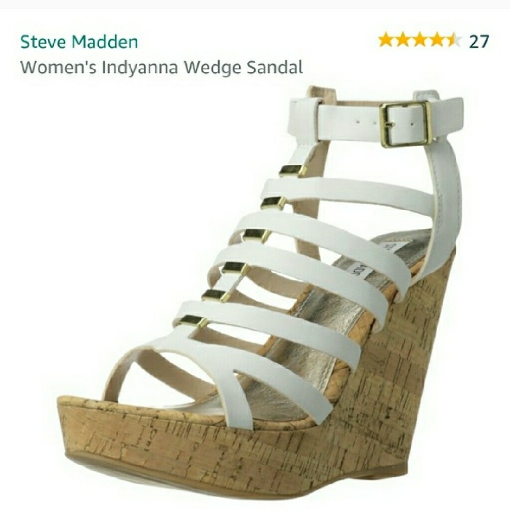 SOLD FRIDAY STEVE MADDEN- platform sandals - Picture 2 of 7