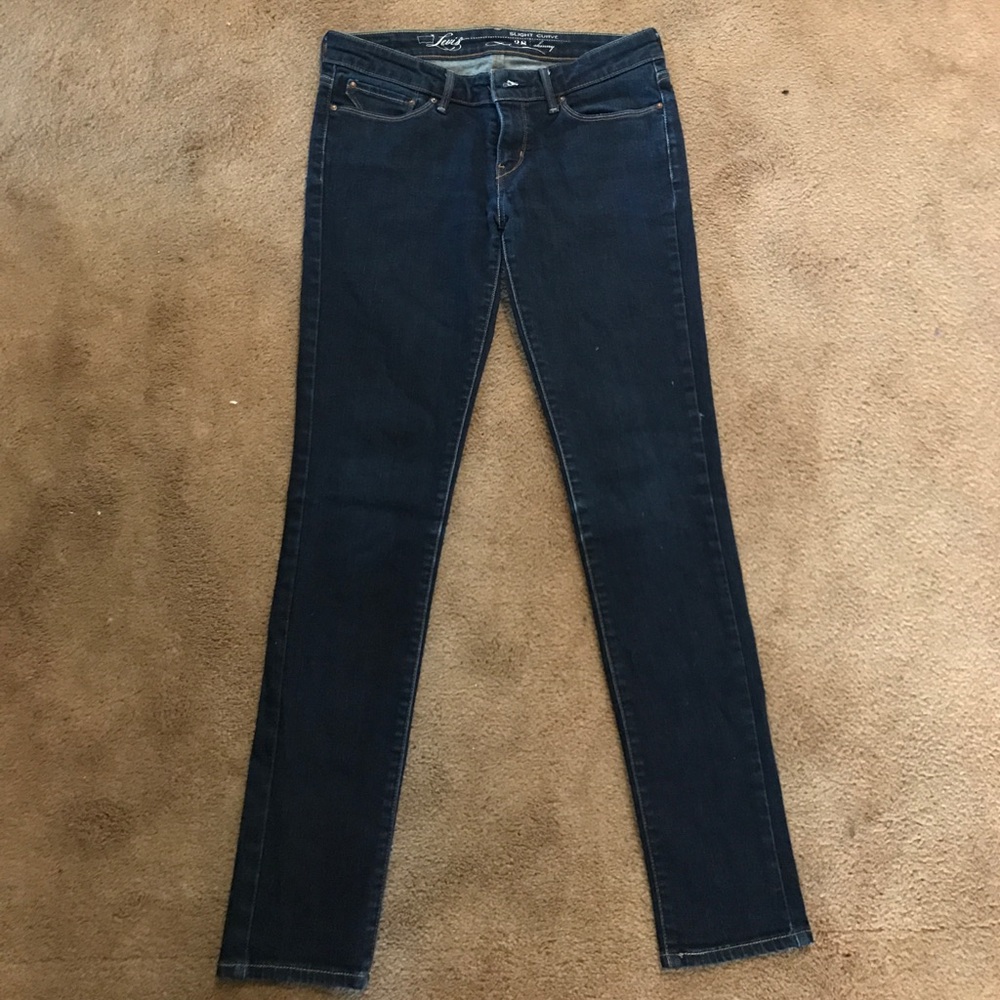 Levi's slight curve skinny jeans