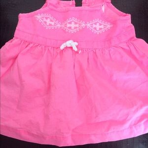 Pink Carter's dress