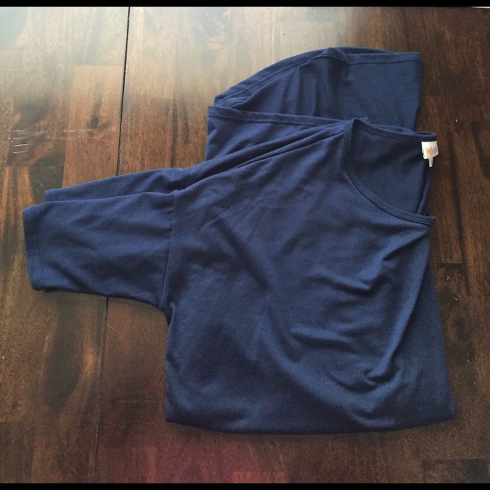 Lularoe Navy Blue Irma- large
