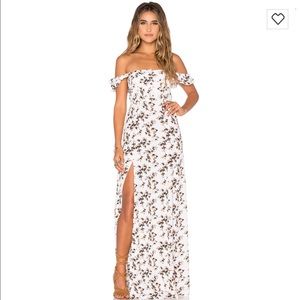 Flynn Skye Bardot maxi dress