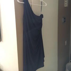 One shoulder prom dress