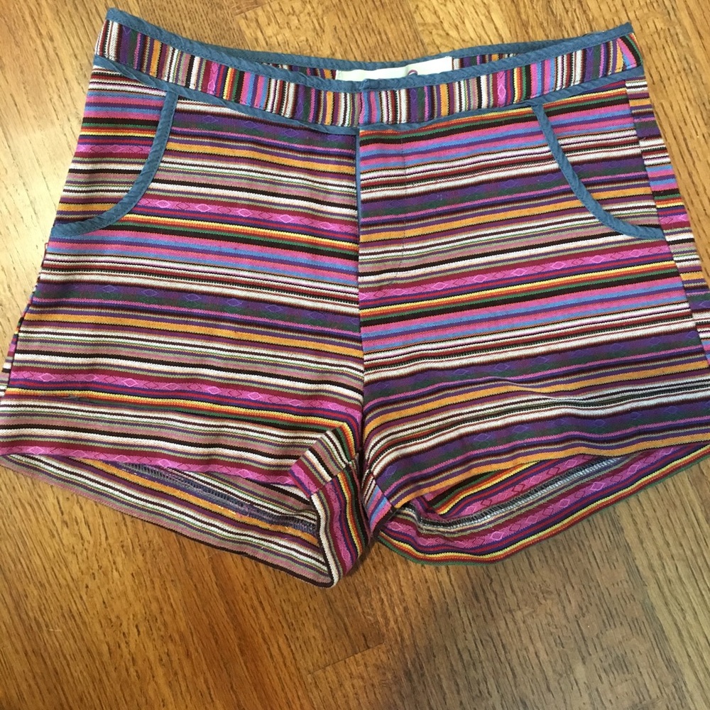 Colorful, Mid-rise shorts