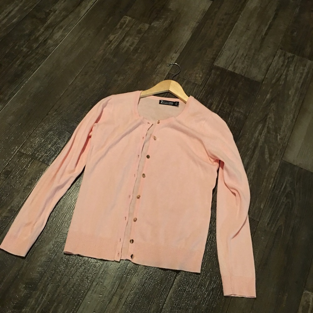 Soft Pink Cardigan