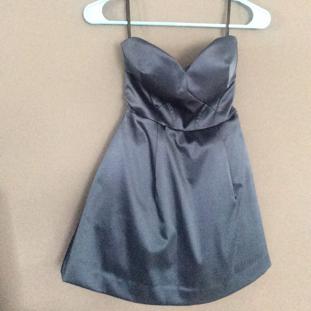 Bebe- teal mini party dress. Strapless size 00