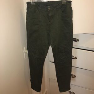 Olive Green Skinny jeans