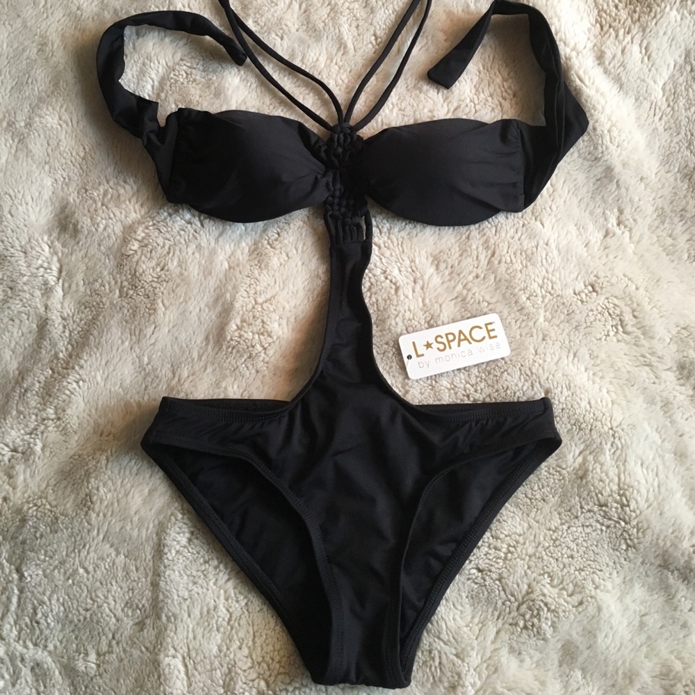 L SPACE new monokini