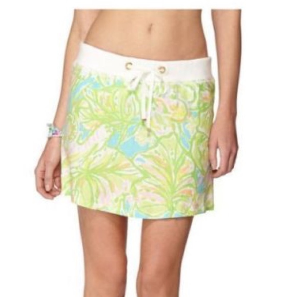 Lilly Pulitzer Linen Beach Skirt!