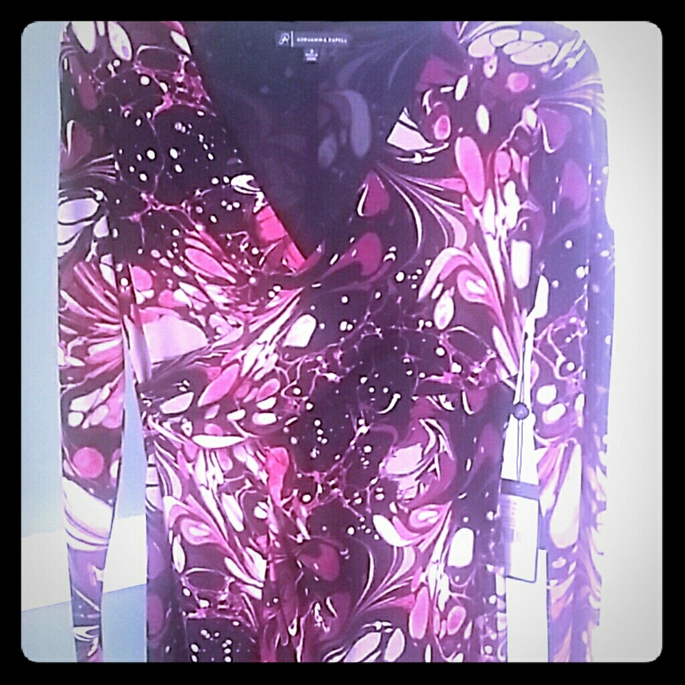 NWT Adrianna Papell dress sz 6 retail 139