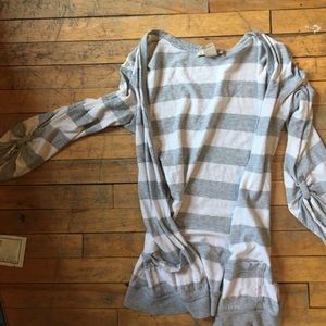 Striped cardigan