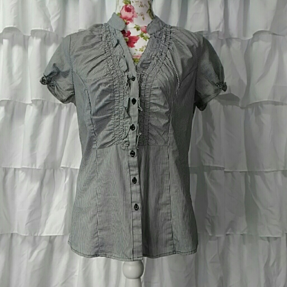 Cato Pinstripe Dress Shirt