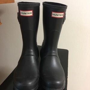 Hunter rain boots