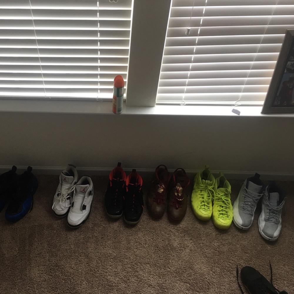 Jordan and foamposite