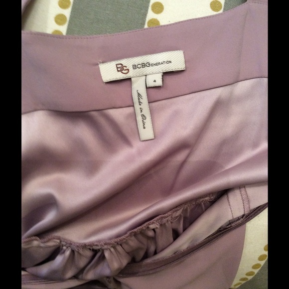 BCBGeneration light purple dress with pockets - Picture 6 of 7