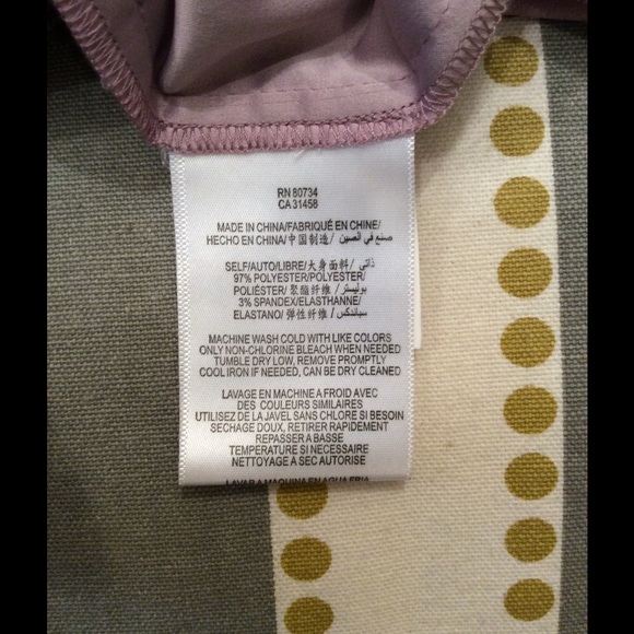 BCBGeneration light purple dress with pockets - Picture 7 of 7
