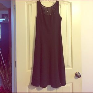Black formal dress