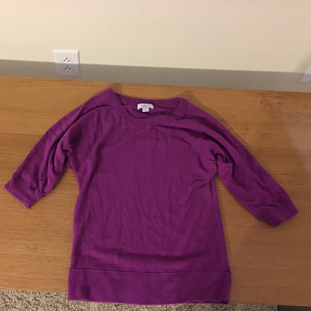 Ann Taylor Loft 3/4 sweater
