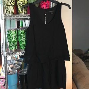 Banana Republic black romper.