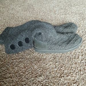 UGG Grey Knit Boots