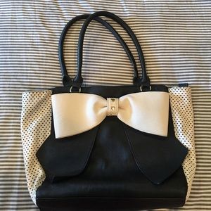 Betsey Johnson Bag with bow detail