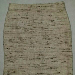 J. Crew oak tweed pencil skirt