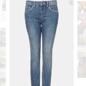 Moto 'Aiden' Distressed Skinny Jeans