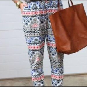 Old Navy Bohemian Capri Lounge Pants