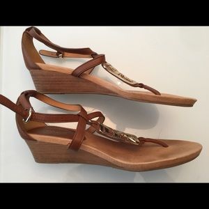 Coach tan sandals