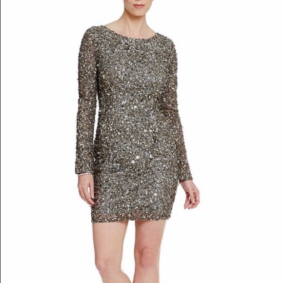 Adrianna Papell sequin cocktail dress NWT - Picture 2 of 6