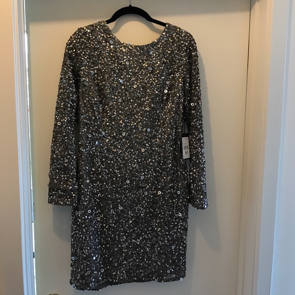 Adrianna Papell sequin cocktail dress NWT - Picture 4 of 6