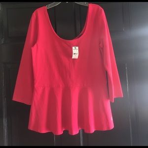 Express peplum top
