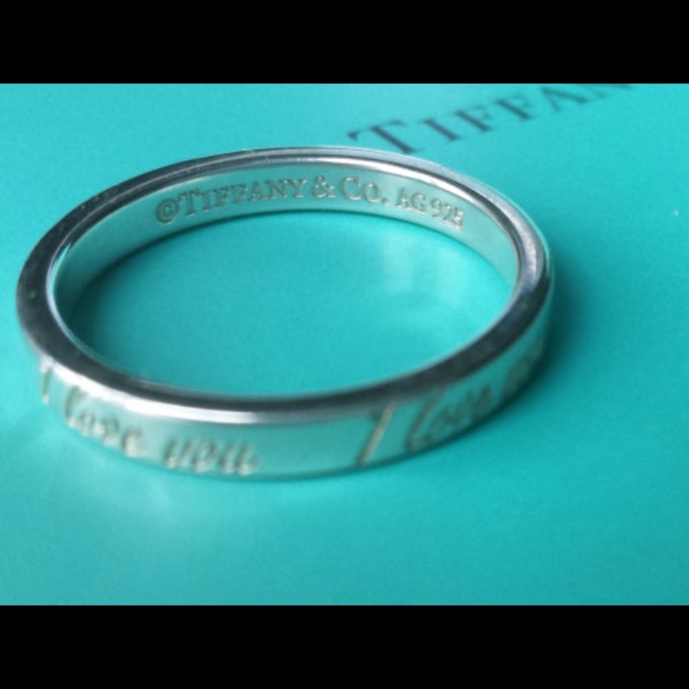 Tiffany Ring - "I love you"