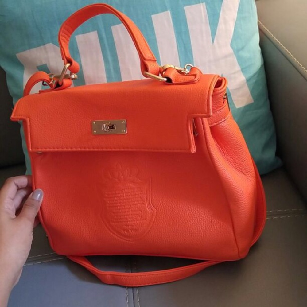 Orange purse