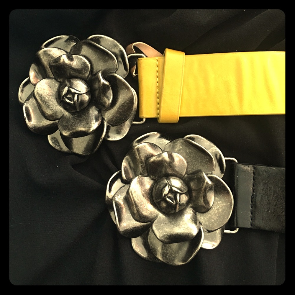 Sold - Pair of Betsey Johnson belts