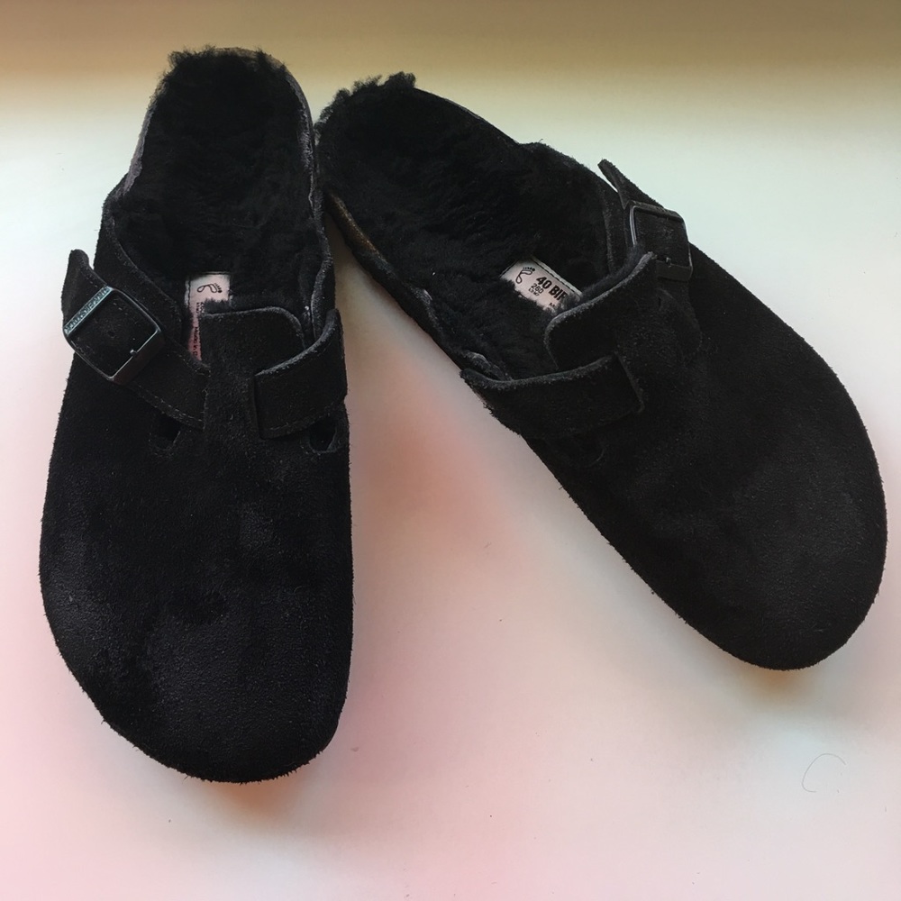 Birkenstock Boston Fur