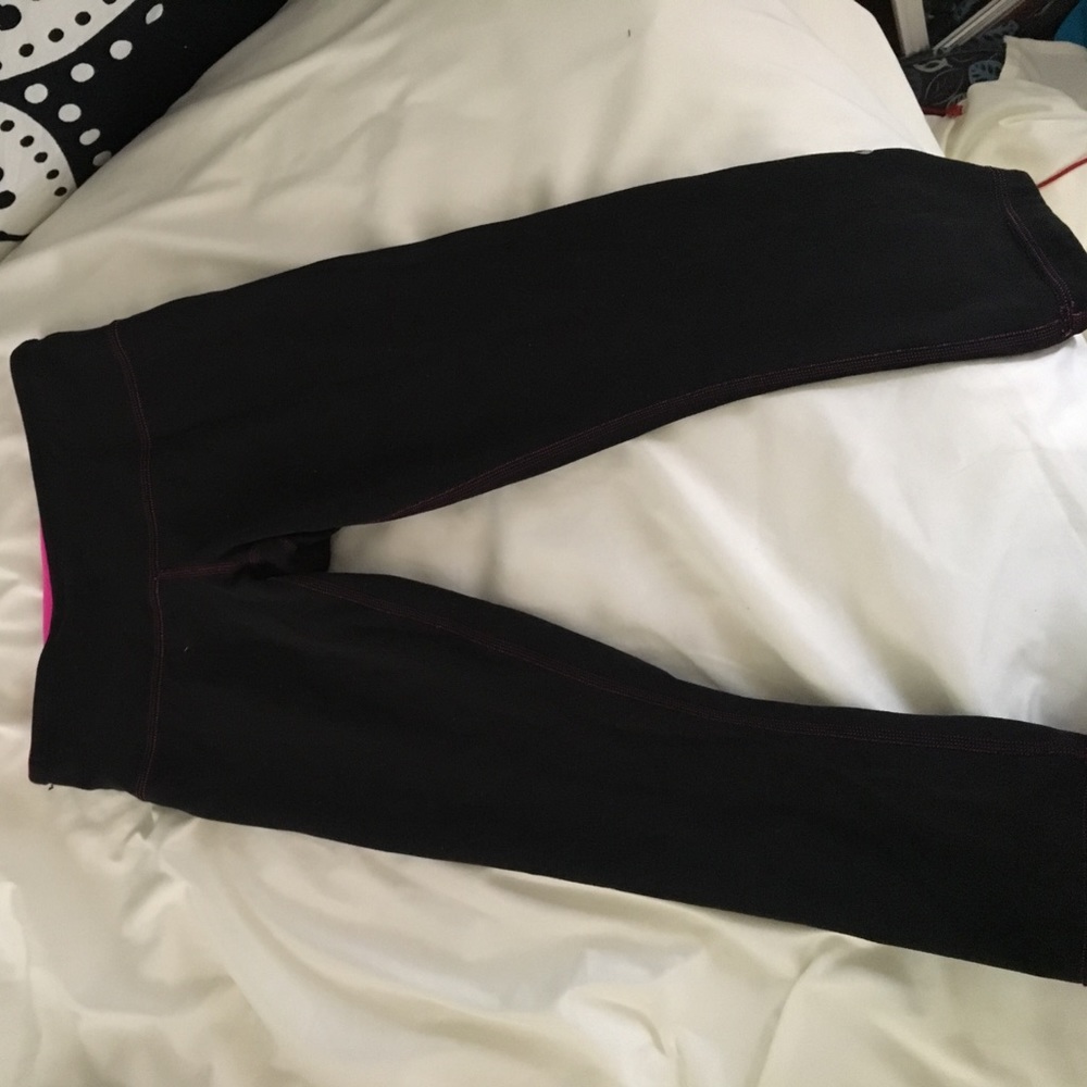 Cropped reversible Lululemon leggings