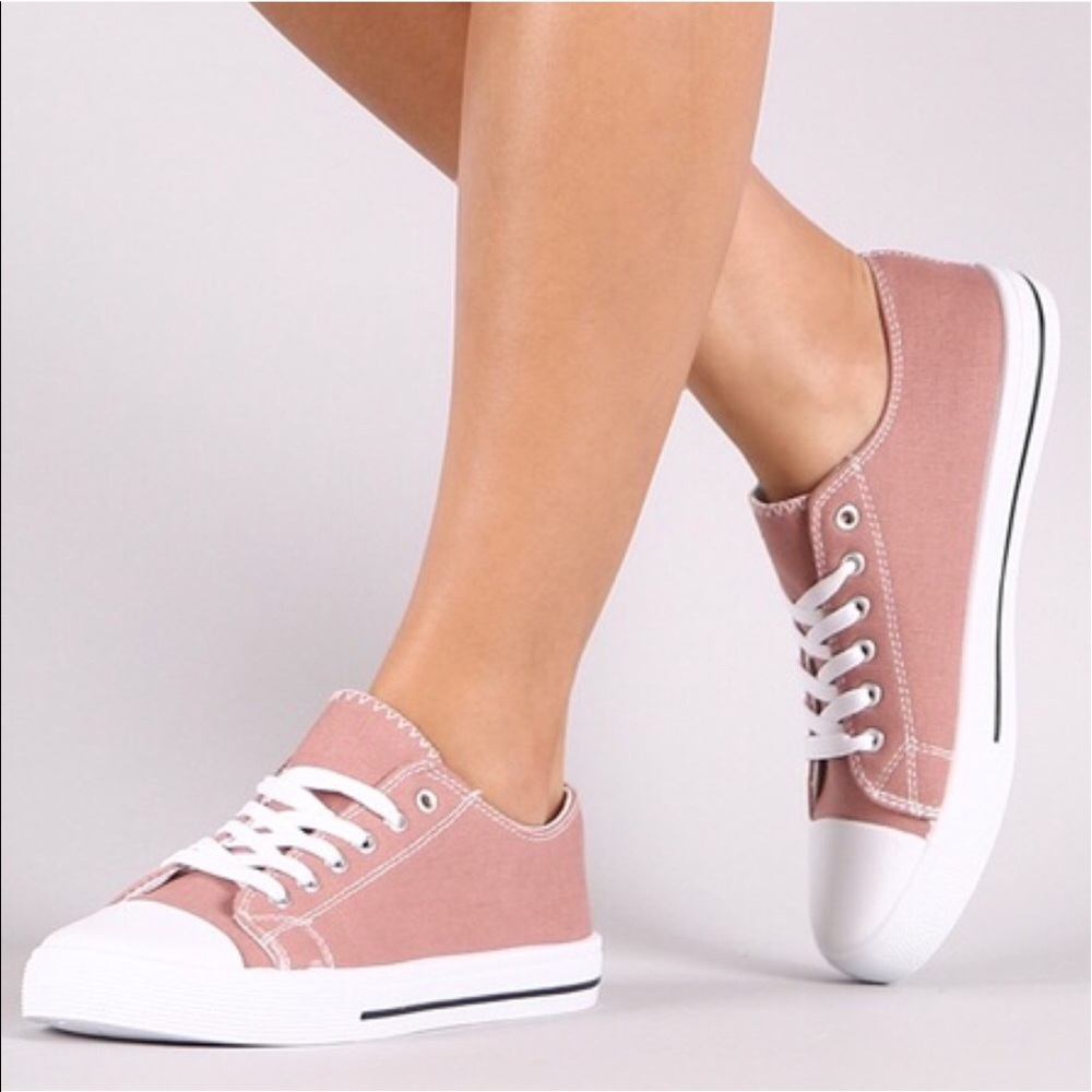 🆕SERA lace up sneakers - MAUVE - Picture 4 of 4