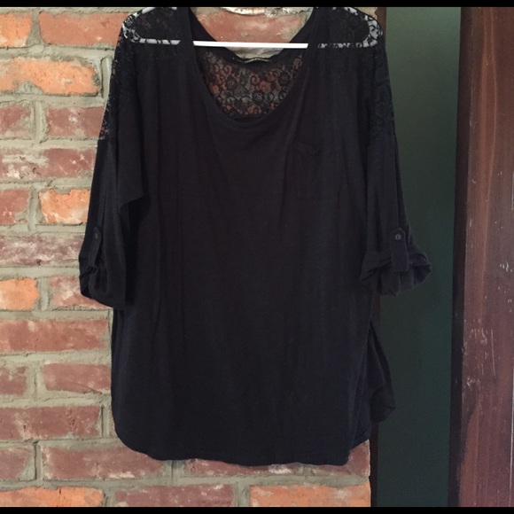 Maurice's 3/4 length lace shirt - Picture 1 of 5