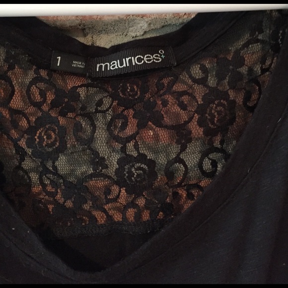 Maurice's 3/4 length lace shirt - Picture 3 of 5