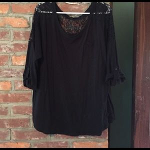 Maurice's 3/4 length lace shirt