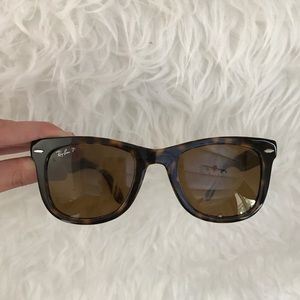 PRICE DROP Polarized folding wayfarer ray bans