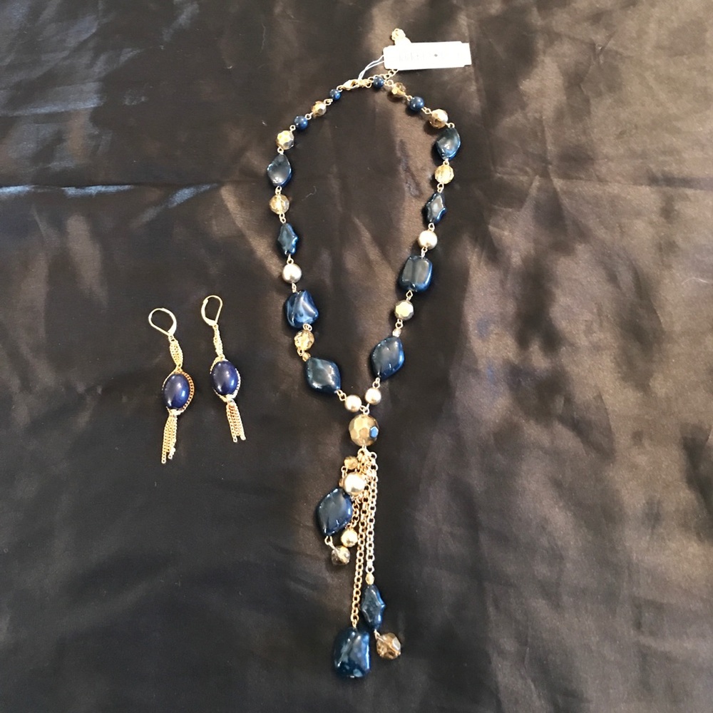 Robert Rose Necklace + Earrings