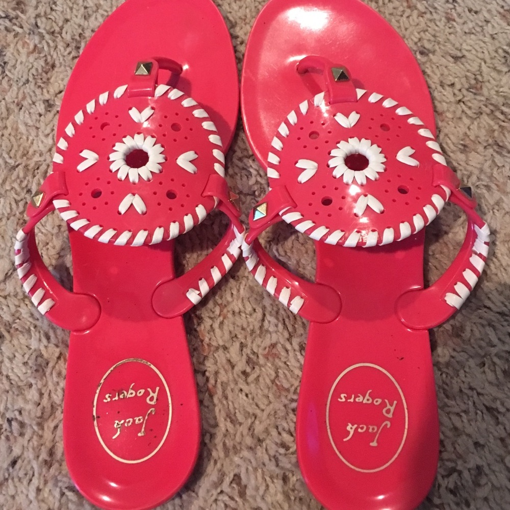 Jack Rogers Georgica jelly sandals!
