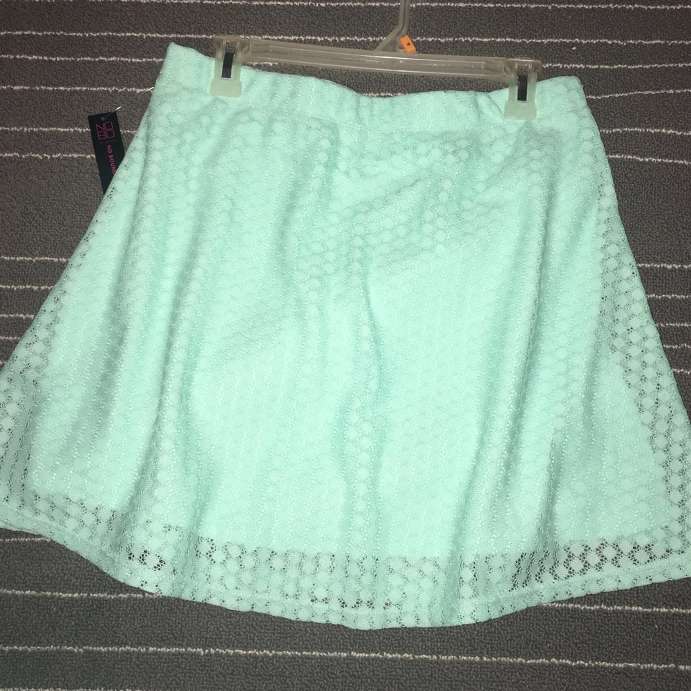 Lace skater skirt