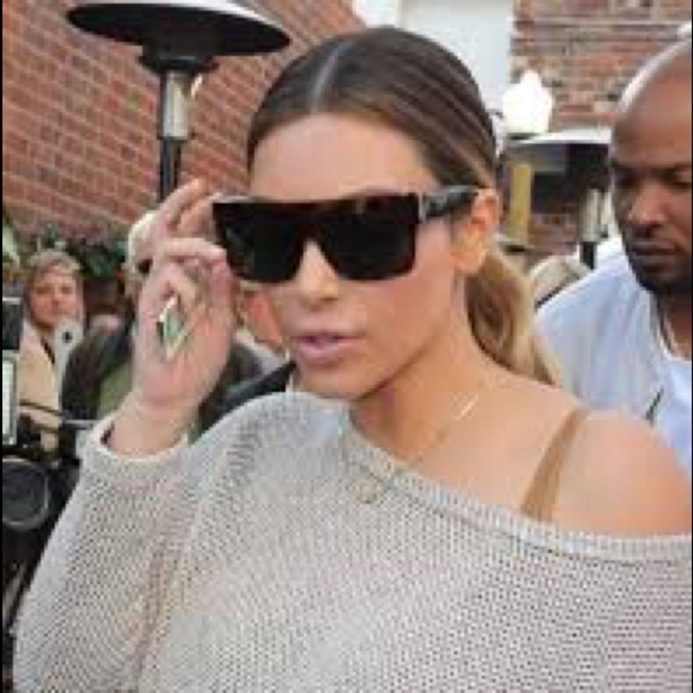 Celine ZZ Top Sunglasses CL41756/S Tortoise Polar - Picture 3 of 8